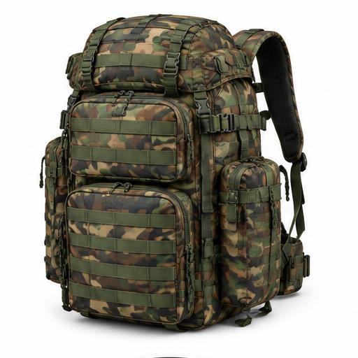 Imagem ilustrativa aproximada — JUPPLIES Táctica 45 L — camuflagem